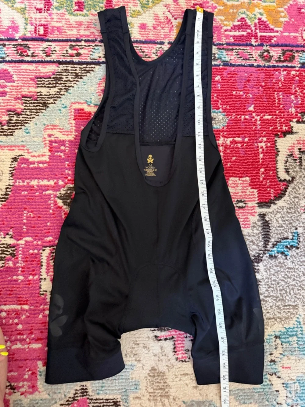 Betty Designs Black Women's Cycling Bib Shorts - medium - Picture 5 of 9